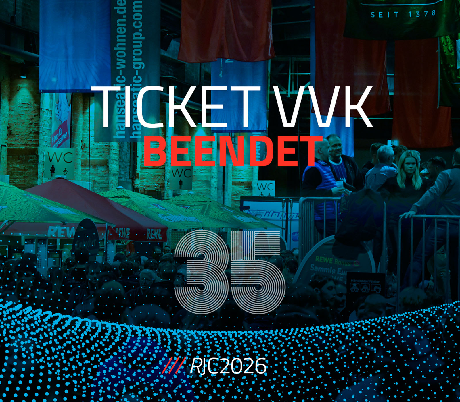 Der Vorverkauf ist beendet