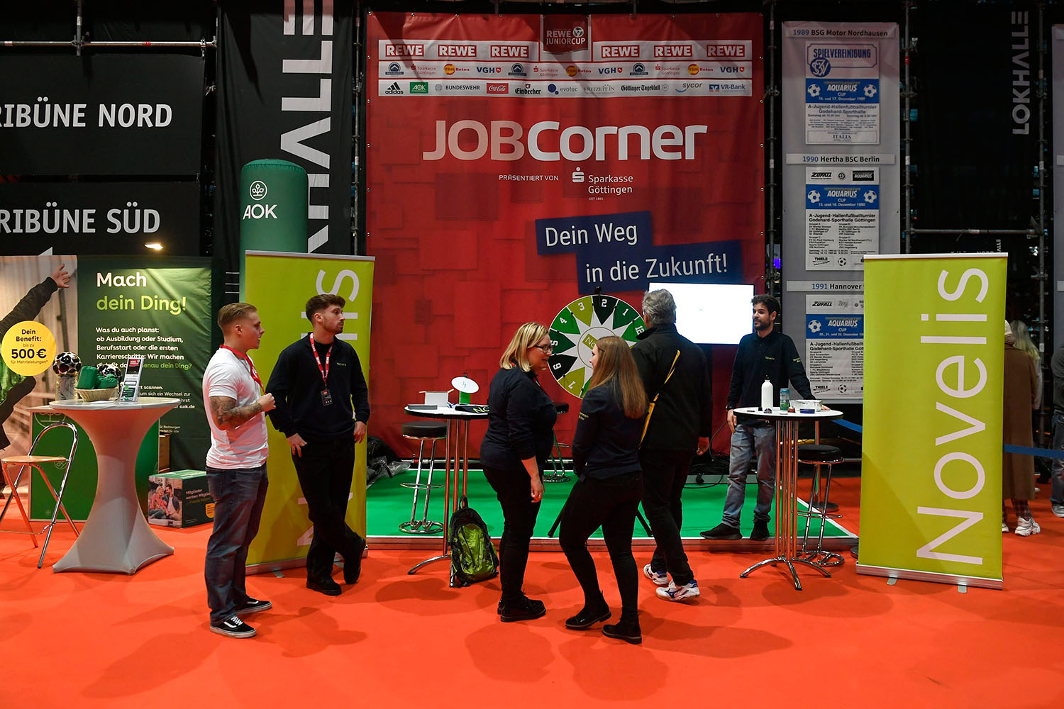 Ein Blick in deine Zukunft mit der JOBCorner in der LOKHALLE